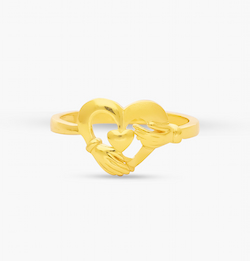 The Holding Heart Ring